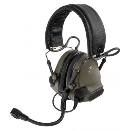 3M Peltor ComTac XPI Headset med svanehalsmikrofon - Grøn