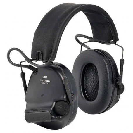 3M Peltor ComTac XPI active ear defenders - Black (MT20H682FB-02 BLK)