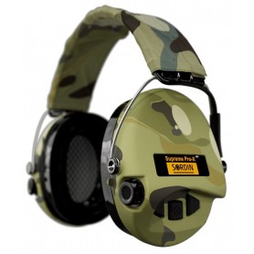 Protectoare auditive active Sordin Supreme Pro-X LED Camo