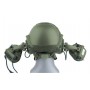 Earmor M32X Mark 3 Actieve gehoorbeschermers voor helmen - Foliage Green