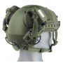Earmor M31X Mark 3 Aktive hørselsvern for hjelmer - Bladgrønn