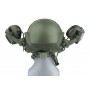 Protecții auditive active Earmor M31X Mark 3 pentru căști - Foliage Green
