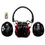 3M Peltor SportTac 액티브 청력 보호 장치 - 레드/블랙