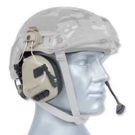Earmor M32H Mod 3 Tactical Communication Headset for Helmets - Coyote