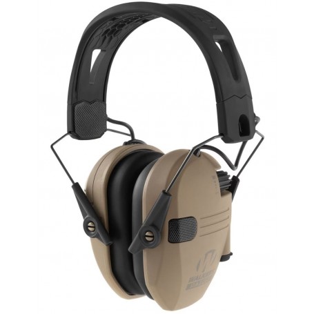 Protetores auditivos Walker's Razor Tacti-Grip - Flat Dark Earth/Black