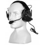 מגני שמיעה אקטיביים Earmor M32 - שחורים