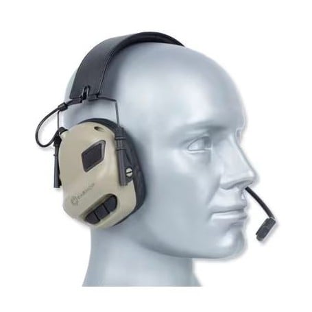 Earmor M32 Tactical Mod 3 Communication Headset - Coyote Tan