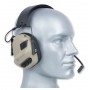 Fone de ouvido de comunicação Earmor M32 Tactical Mod 3 - Coyote Tan