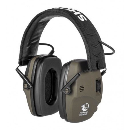 Real Hunter Active ProSHOT BT 올리브 귀 보호대(일명 RealHunter)