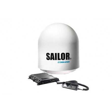 SAILOR 500 FleetBroadband in 19" rack