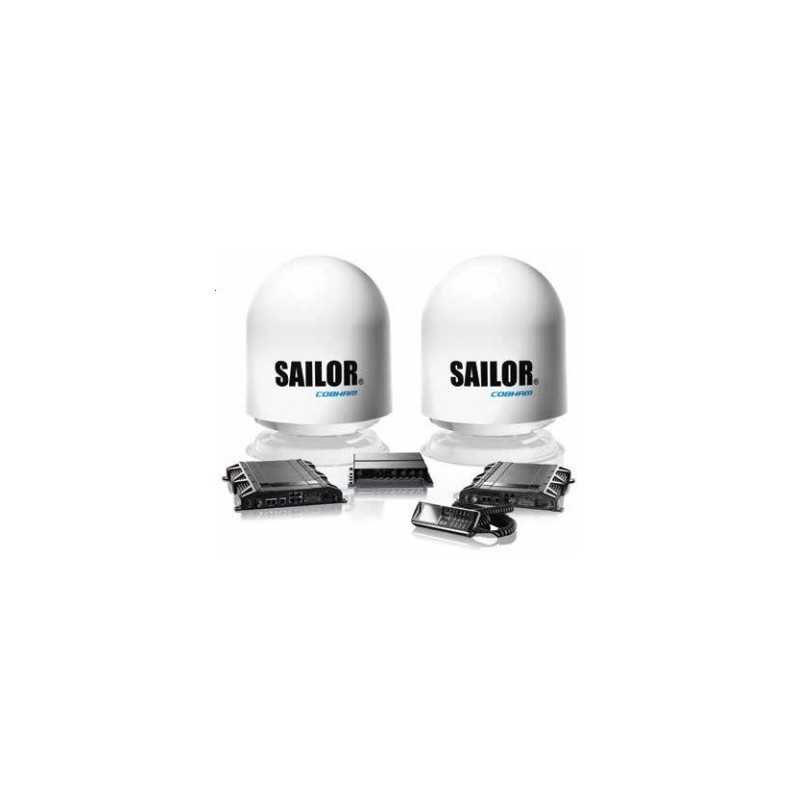 SAILOR 500 FleetBroadband - 이중 안테나 제어 장치(DACU) 19" 랙