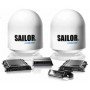 SAILOR 500 FleetBroadband - Dual Loftnet Control Unit (DACU) 19" rekki