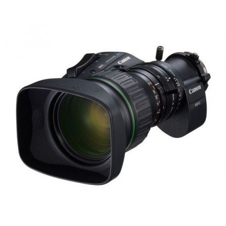 Blackmagic Design URSA Broadcast G2 ar Canon KJ20x8.2B apraides objektīvu