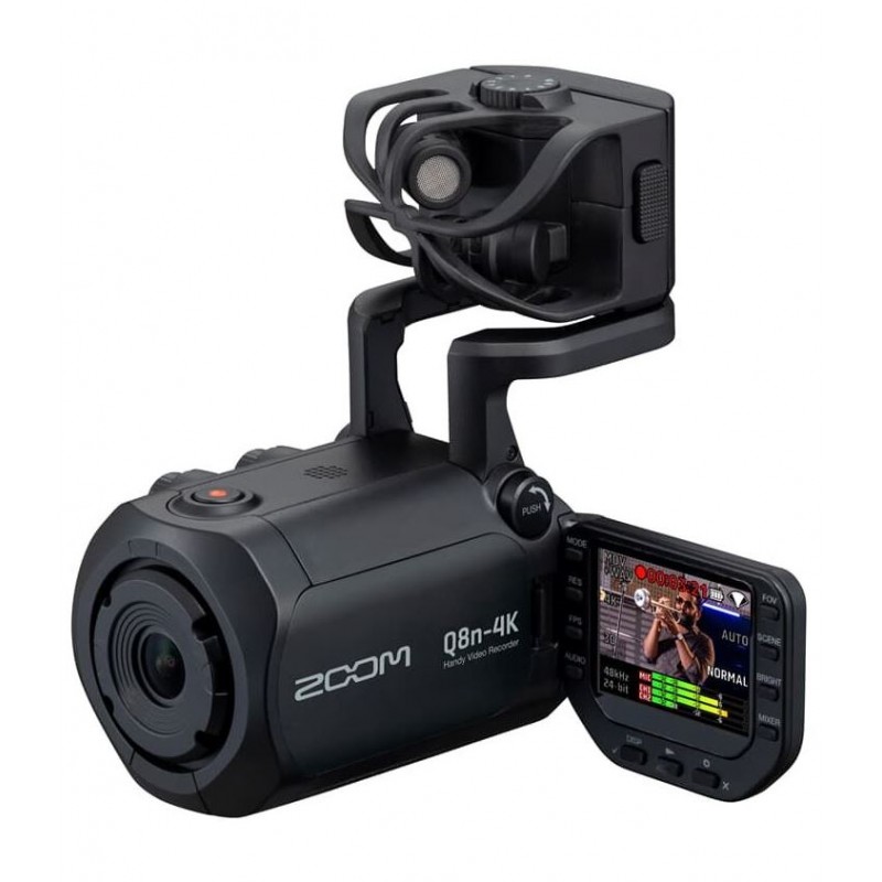Zoom Q8n-4K เครื่องบันทึกวิดีโอแสนสะดวก