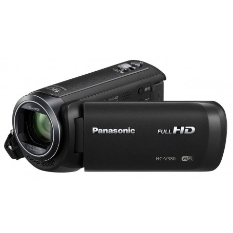 Panasonic HC-V380EB-K Full-HD kädessä pidettävä videokamera