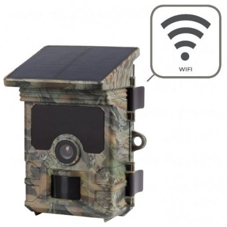 Cameră de traseu Num'axes PIE1060, funcție Wi-Fi, panou solar încorporat