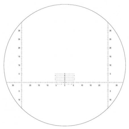 Nightforce CFS 6-36x50 F1 Mil-XTs C656 نطاق الإكتشاف الميداني