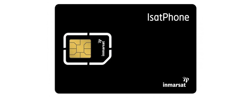 SIM pré- Prepaid iSatPhone